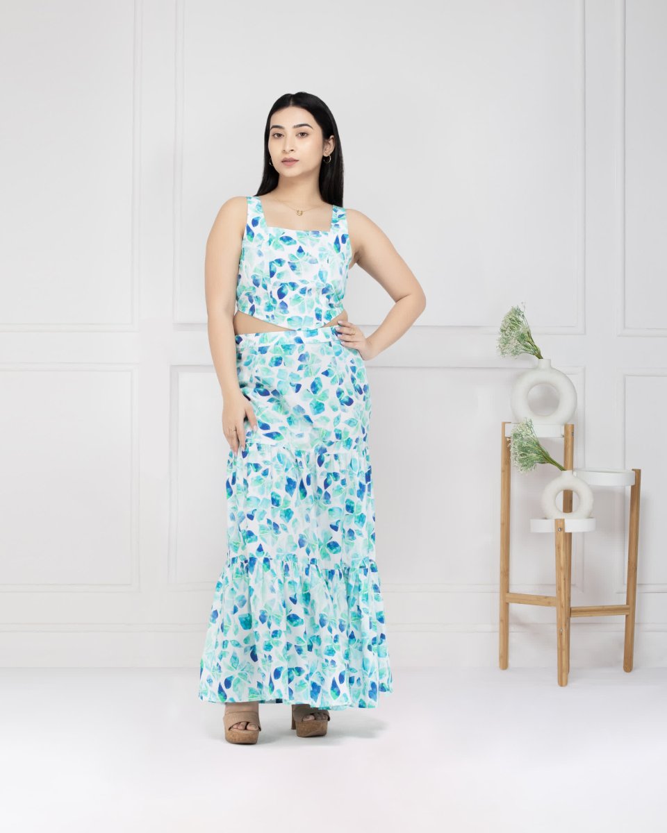 Women Tropical Breeze Co-ord Set