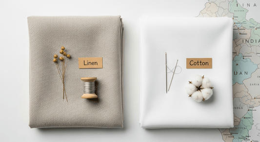 The Linen vs Cotton Debate: Which is Best for Everyday Workwear in India - Ryshm