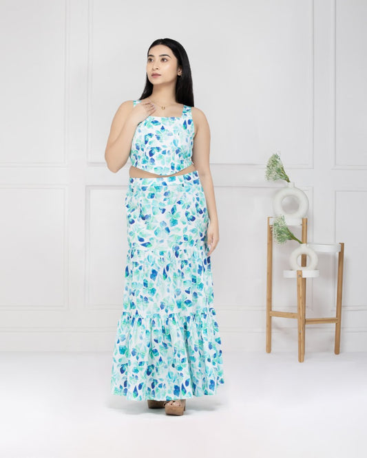 Women Tropical Breeze Co-ord Set